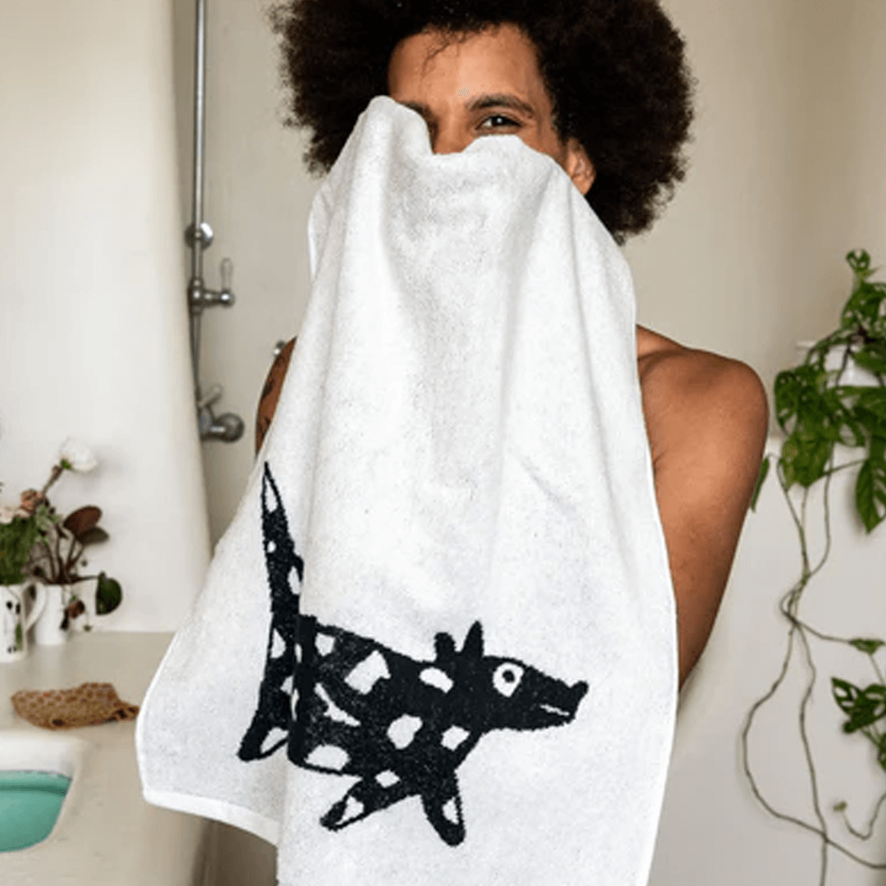 Sbam Design Set di 2 asciugamani in spugna di cotone da bagno – Helen B Convenienza