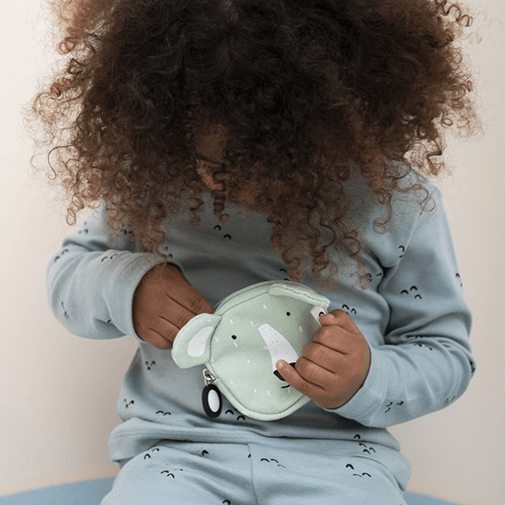 Sbam Design Bustina porta monete in tessuto – Orso I Più Venduti
