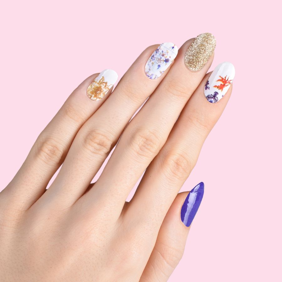 Seletti Set 22 Nail Wraps Hybrid Fino al 60% di sconto