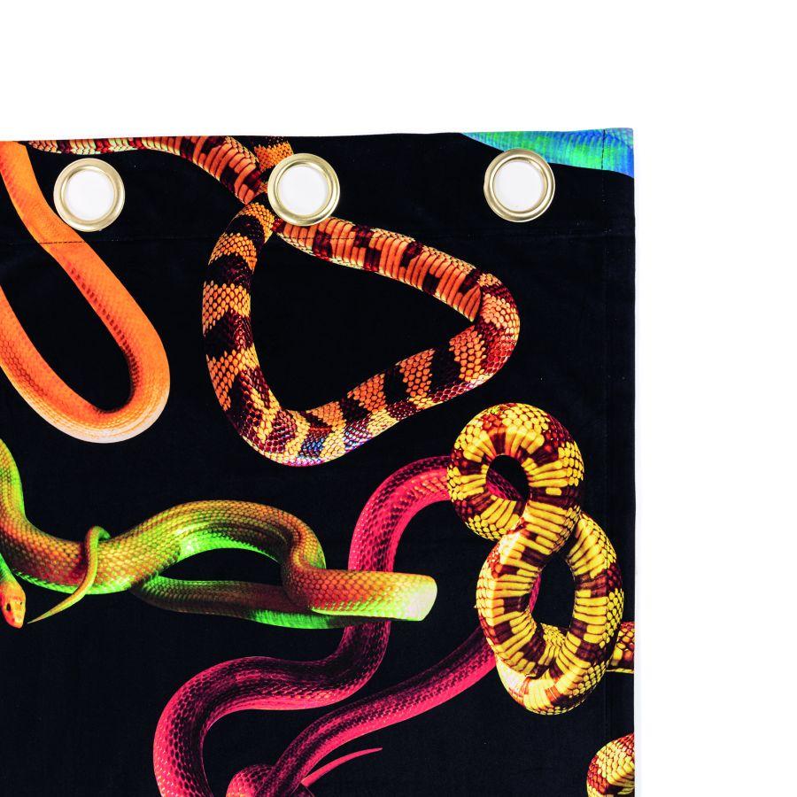 Seletti Curtain Snakes Black Outlet