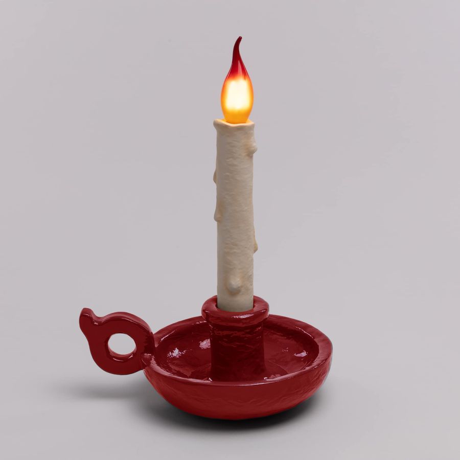 Seletti Bugia Lamp Red Nuova