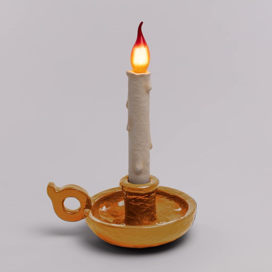 Seletti Bugia Lamp Gold Moda