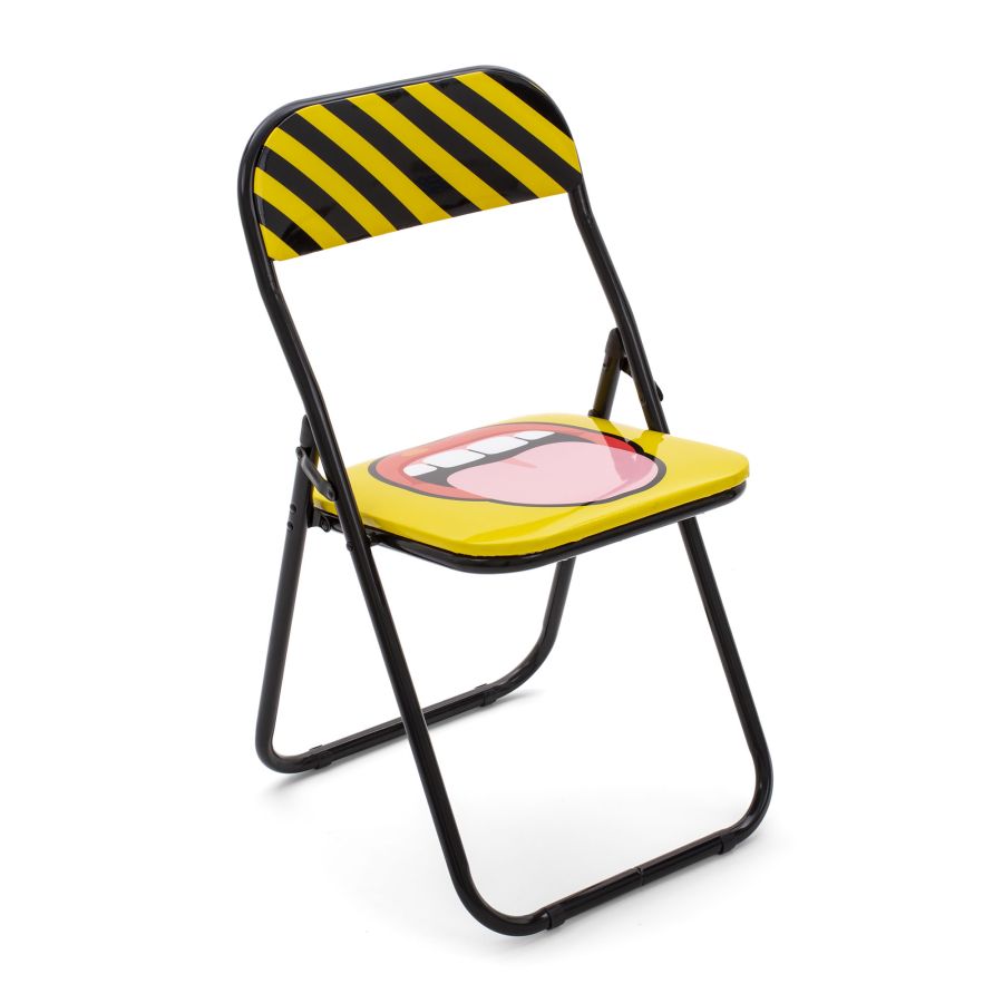 Seletti Folding Chair Tongue 2025