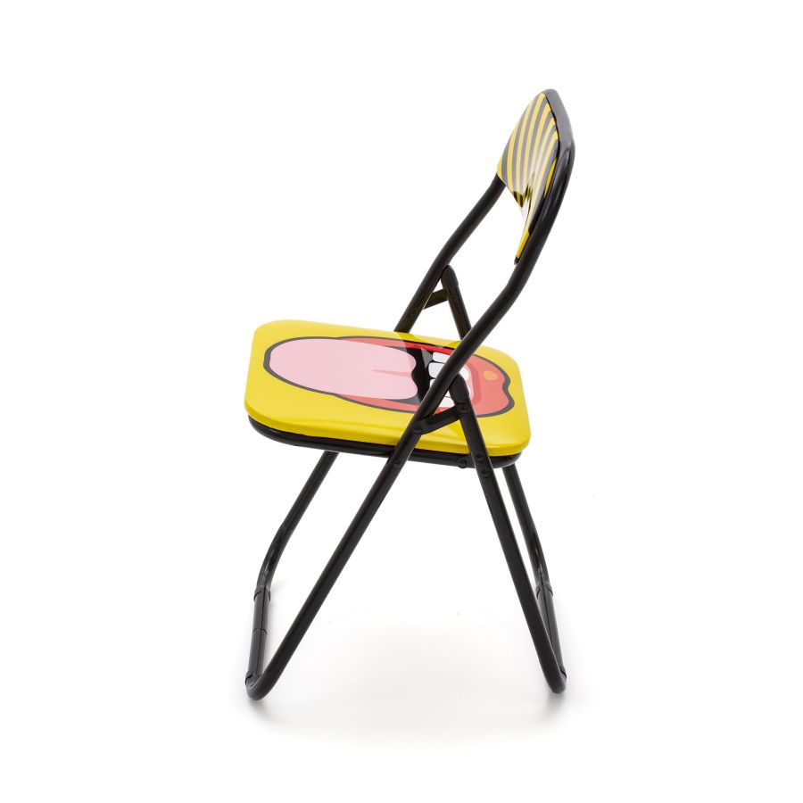 Seletti Folding Chair Tongue 2025