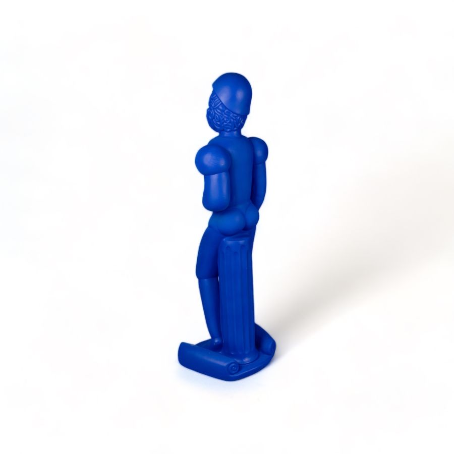 Seletti Terracotta Statue Helmet Blue Spedizione Gratuita