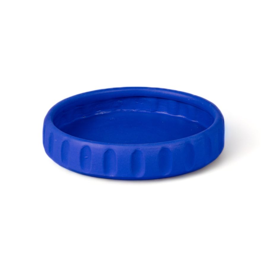 Seletti Magna Graecia Terracotta Vase with Saucer Dorico Blue Acquista Ora