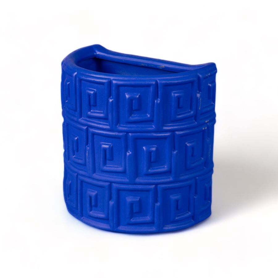 Seletti Terracotta Wall Vase Greche Blue Fino Al -60%