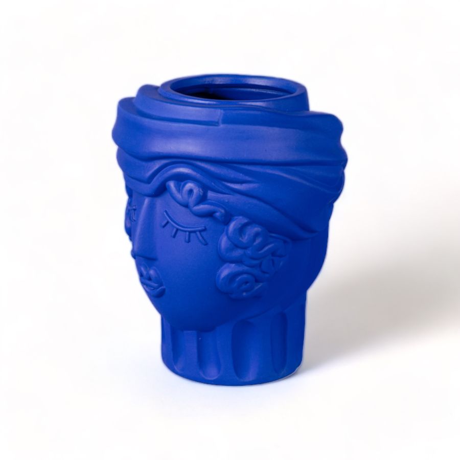 Seletti Terracotta Vase Women Blue Affare Del Giorno