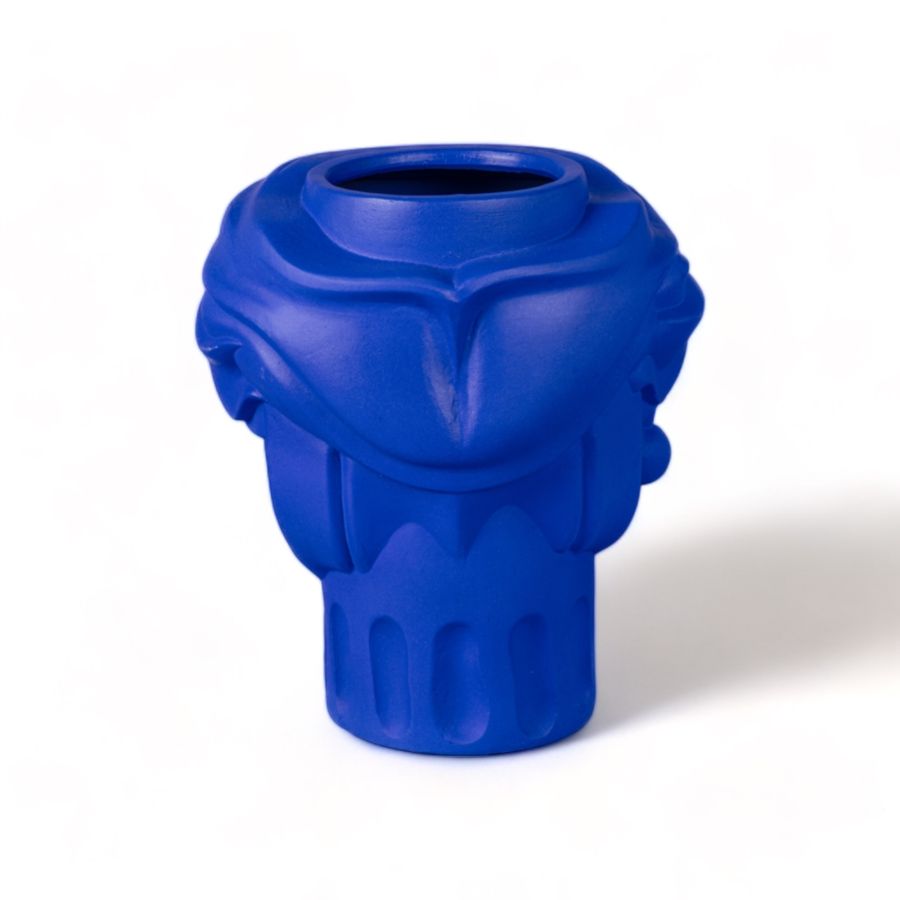 Seletti Terracotta Vase Women Blue Affare Del Giorno