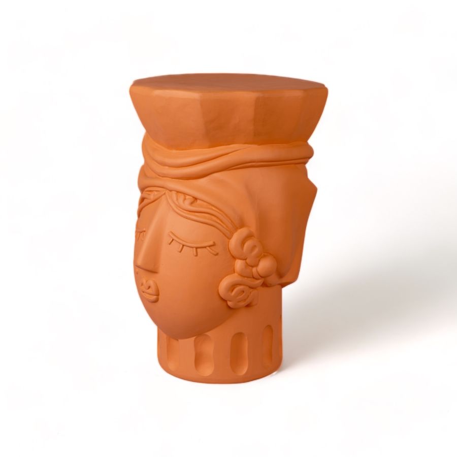 Seletti Magna Graecia Terracotta Stool Woman Novità