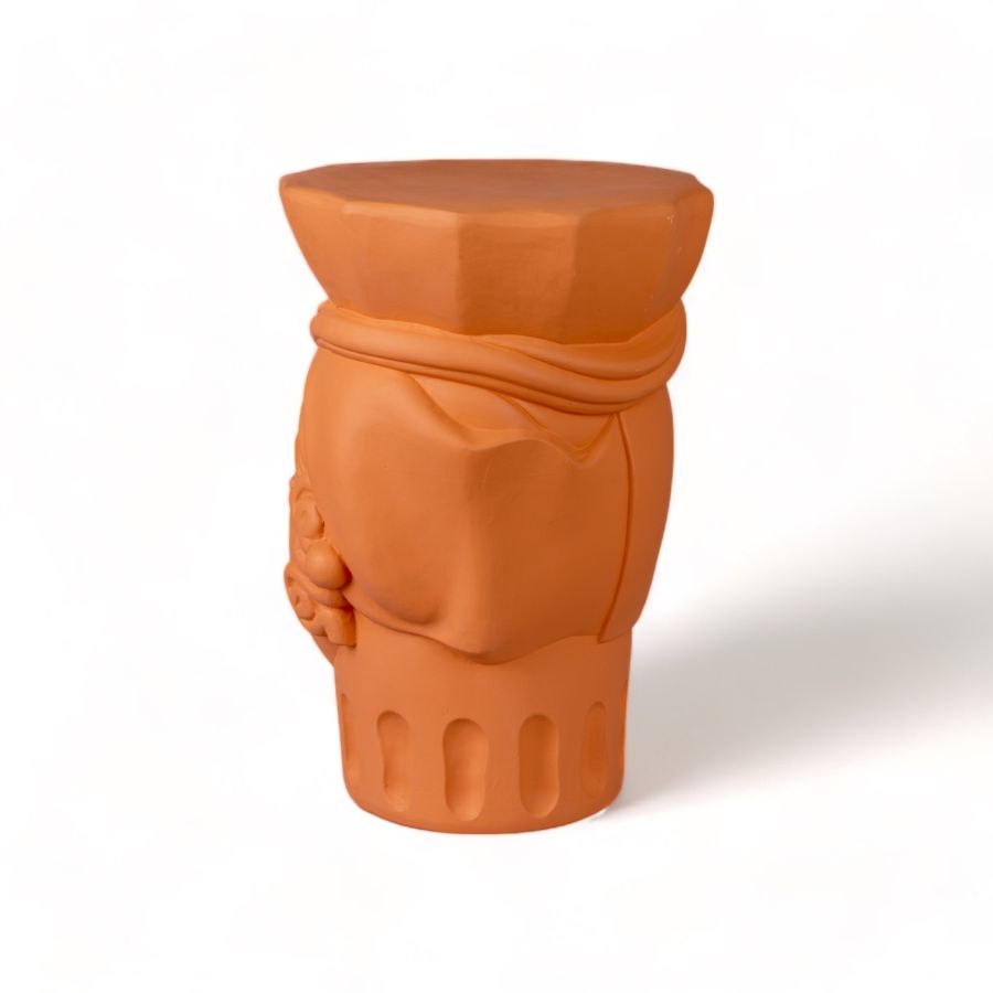 Seletti Magna Graecia Terracotta Stool Woman Novità
