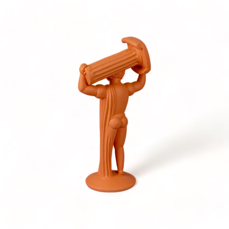 Seletti Magna Graecia Terracotta Ercole Presa
