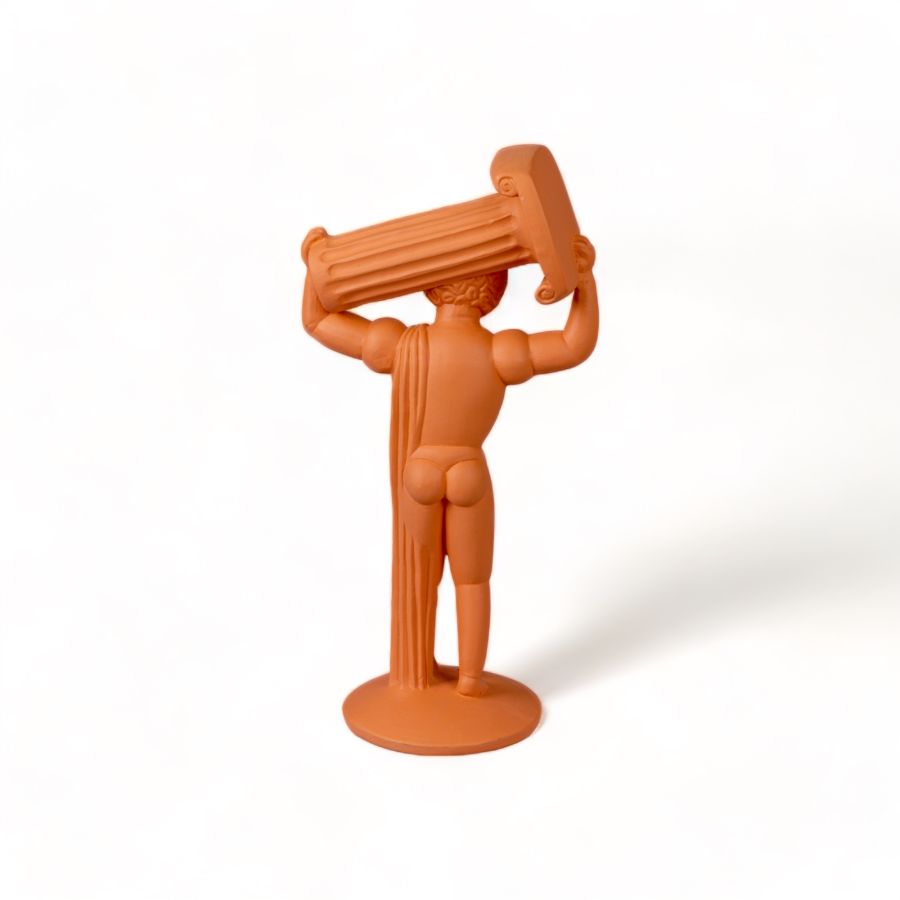 Seletti Magna Graecia Terracotta Ercole Presa