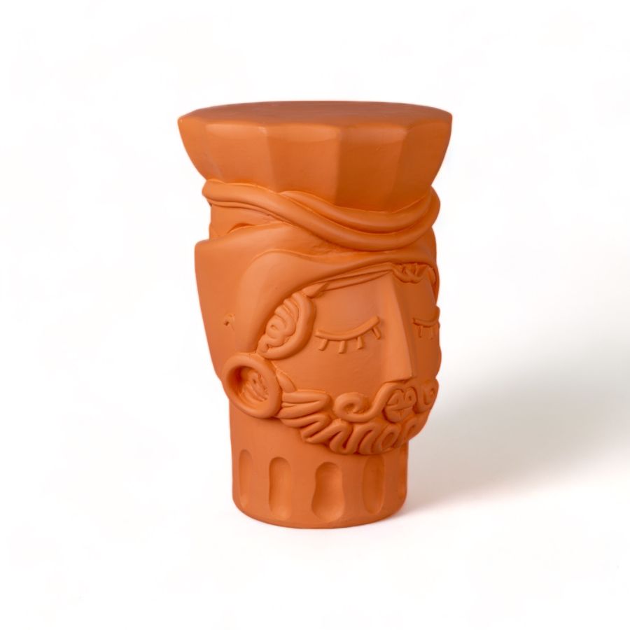 Seletti Magna Graecia Terracotta Stool Man Sconto