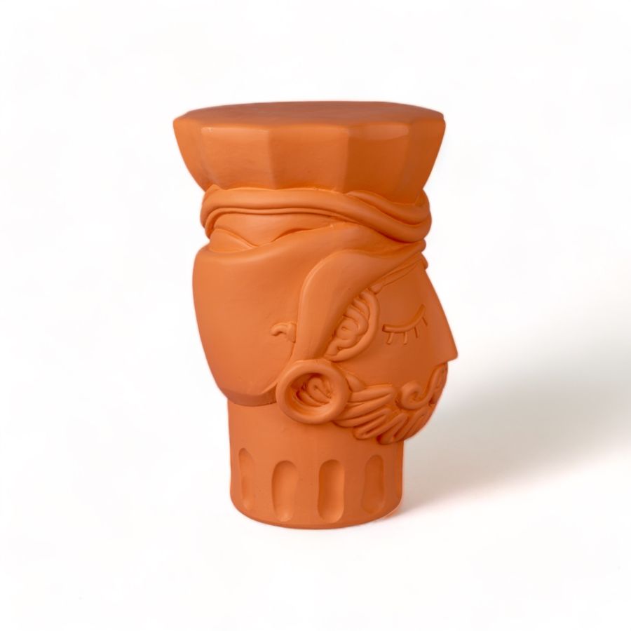 Seletti Magna Graecia Terracotta Stool Man Sconto