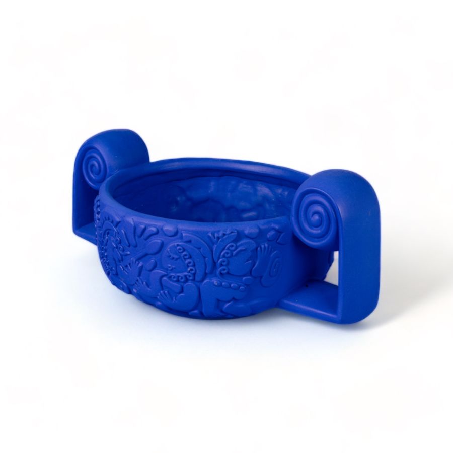 Seletti Terracotta Vase Centrotavola Blue Economico