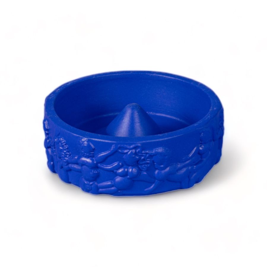 Seletti Terracotta Ashtray Dialogues Blue In Vendita