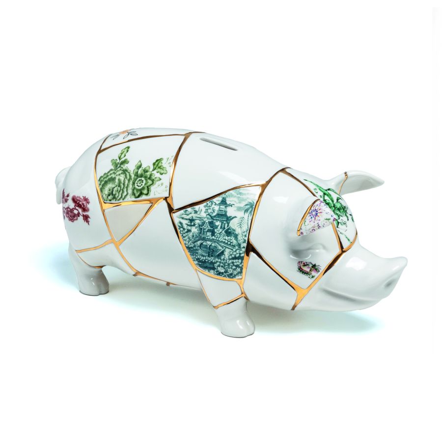 Seletti Piggy Bank Kintsugi Promozione