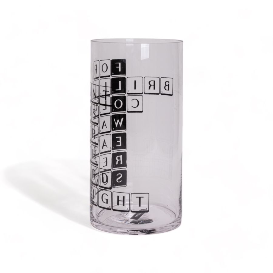 Seletti Vase in glass Tiles & Tales "Flowers" Promozione Limitata