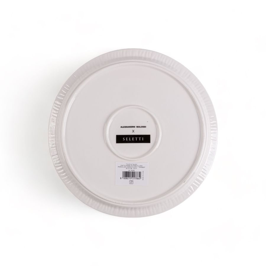Seletti Plate Tiles & Tales "Dinner" Fino Al -60%