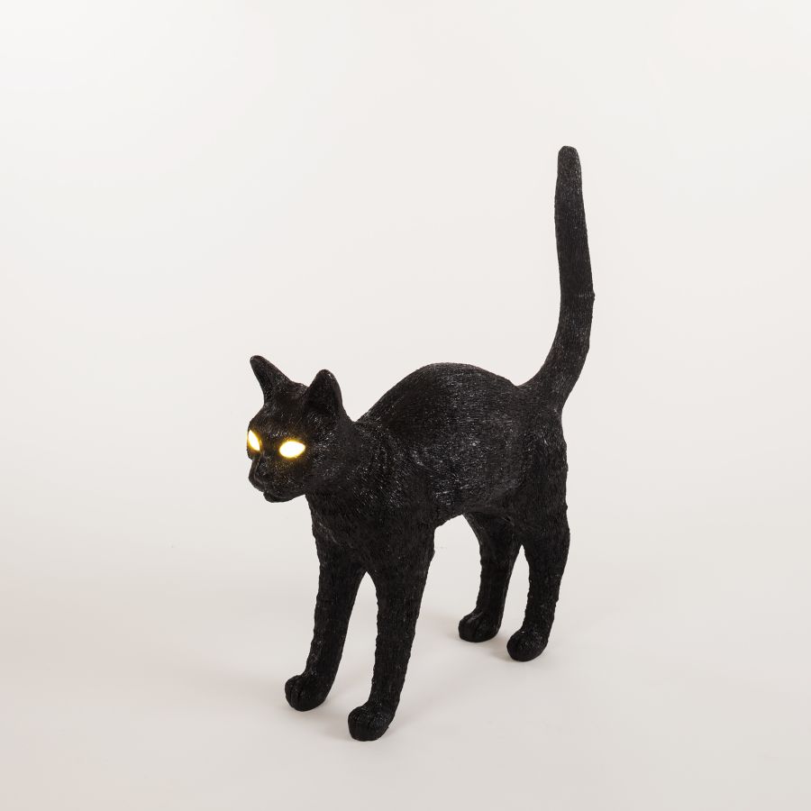 Seletti Jobby The Cat Black Sconto