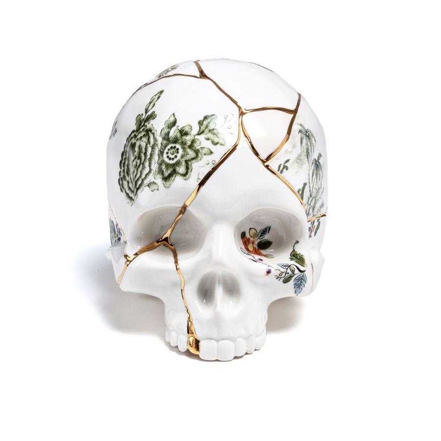 Seletti Skull Kintsugi Nuovo