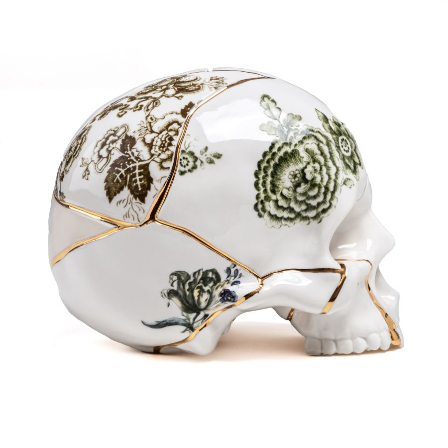 Seletti Skull Kintsugi Nuovo