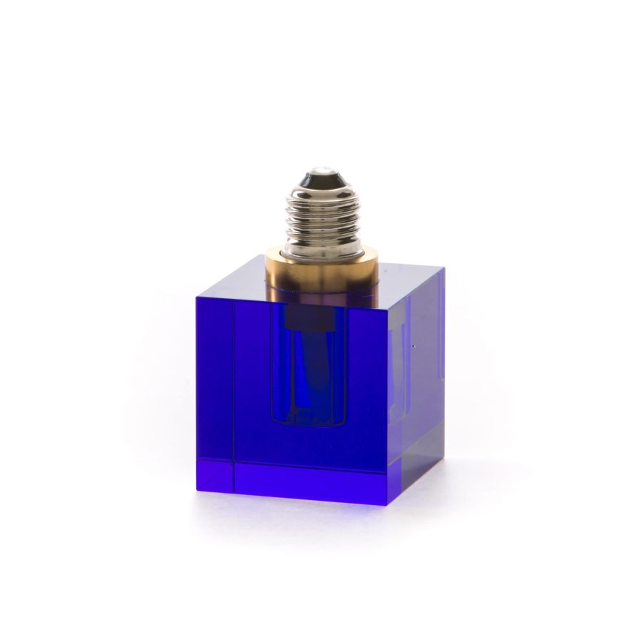 Seletti Crystaled Square Blue Italy