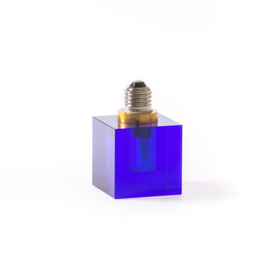 Seletti Crystaled Square Blue Italy