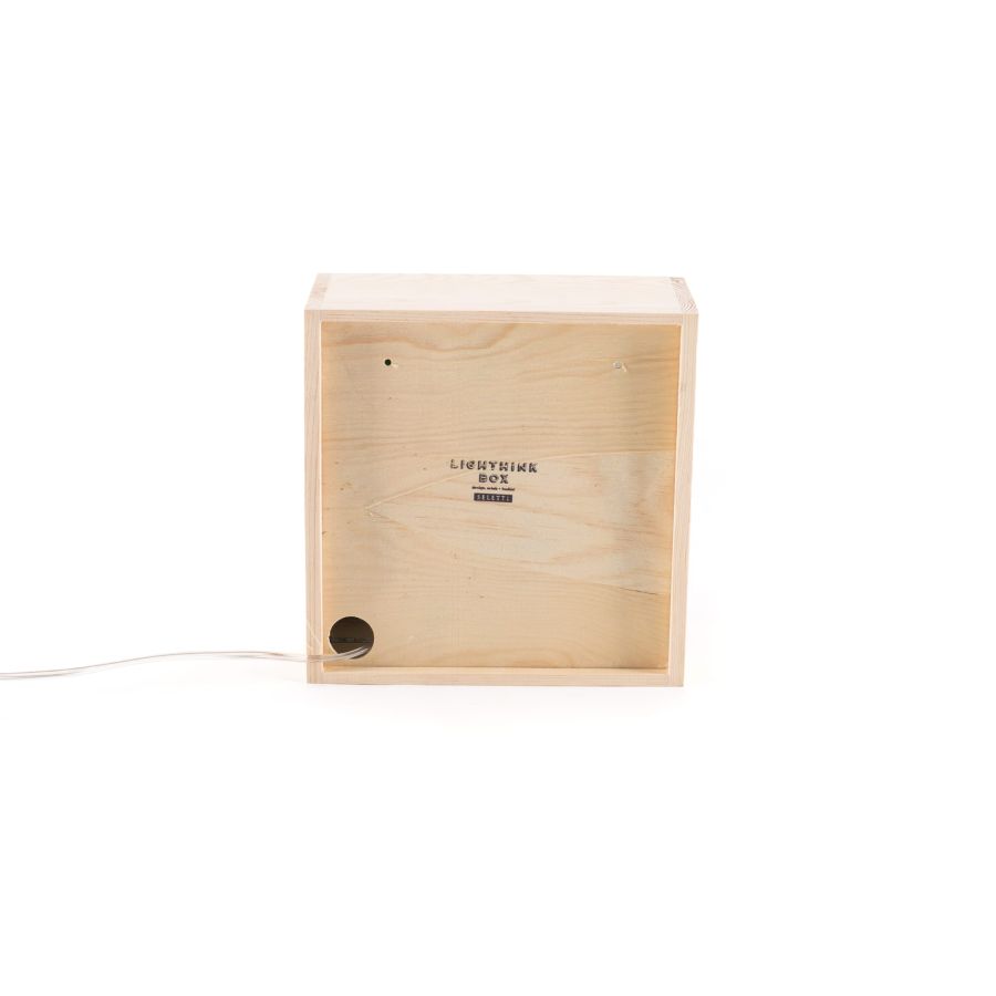 Seletti Lighthink Box Change your Mind / Love / Soul Food In Linea