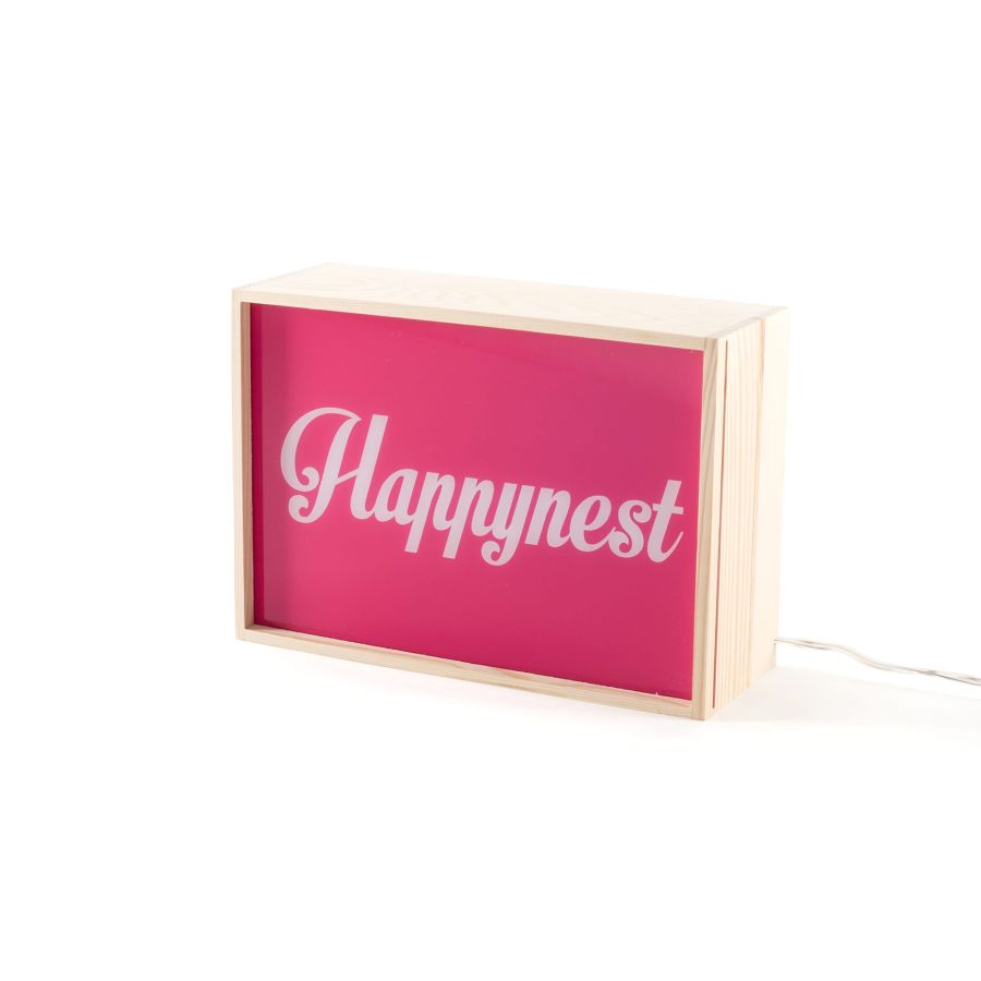 Seletti Lighthink Box Light my Fire / I have a dream / Happynest Nuovo