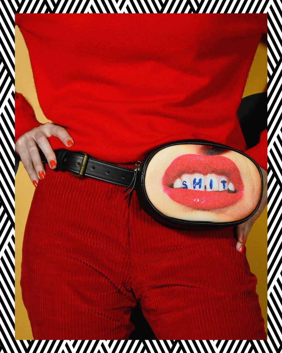 Seletti Waist Bag Shit Outlet