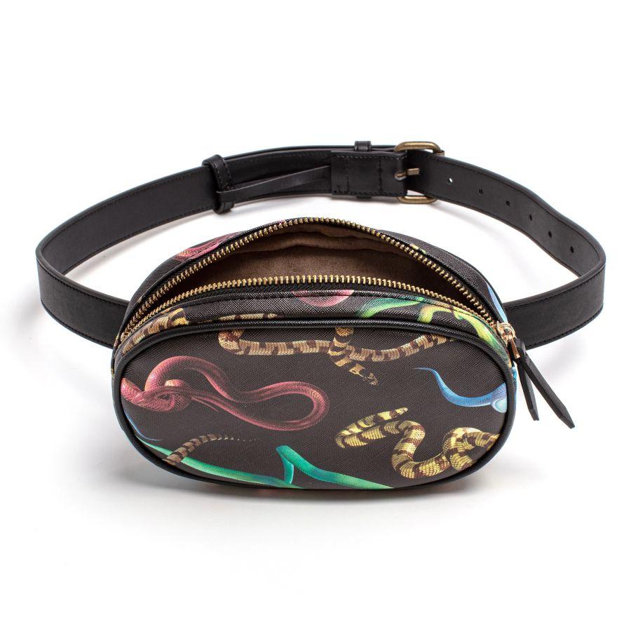 Seletti Waist Bag Snakes In Vendita