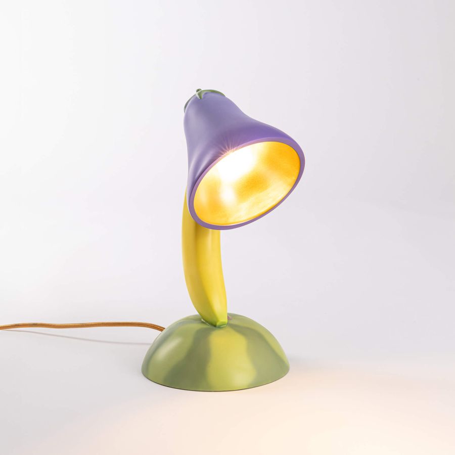 Seletti Vitamin Aubergine Table lamp Sconto