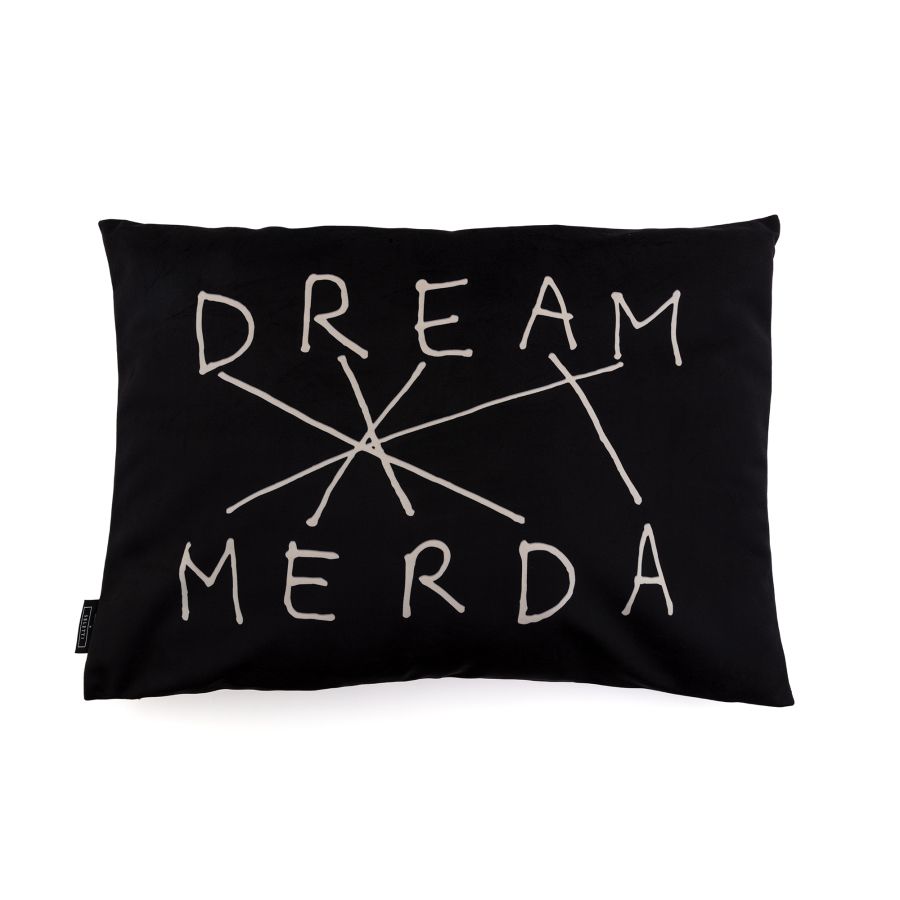 Seletti Cushion Dream-Merda Black I Più Venduti