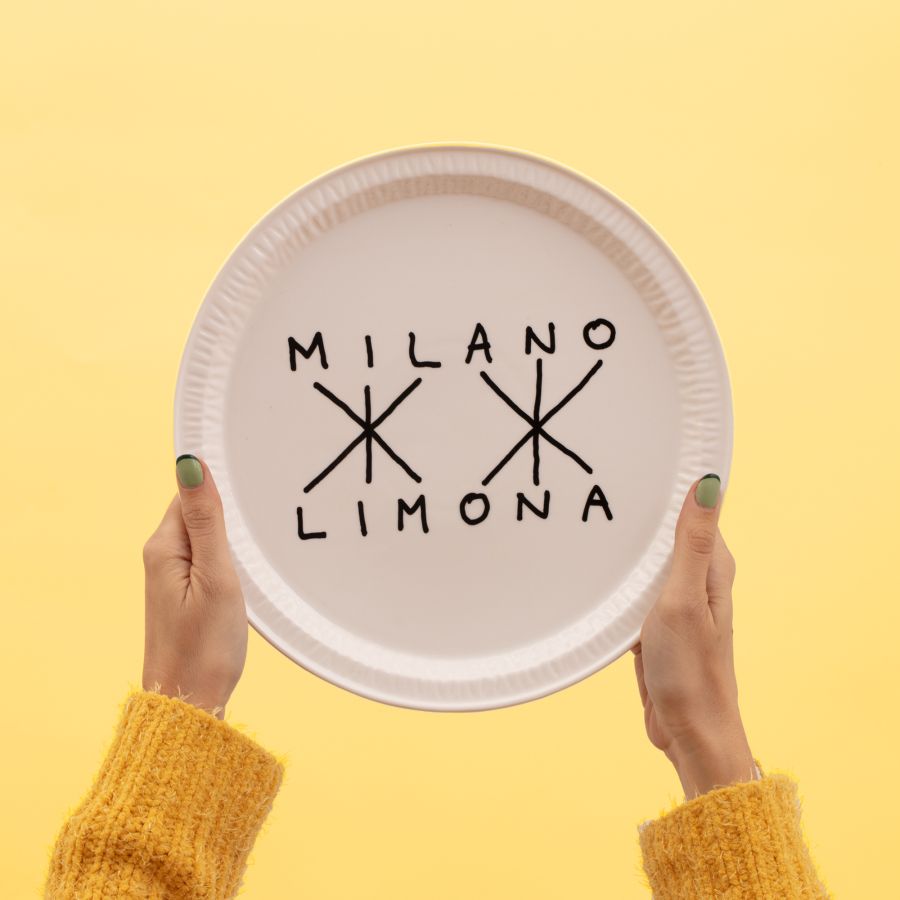 Seletti Plate Milano Limona 2025