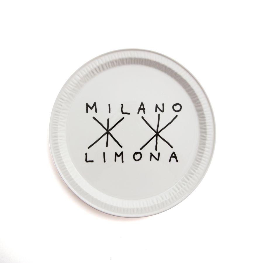 Seletti Plate Milano Limona 2025